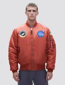 Куртка бомбер NASA MA-1 BOMBER JACKET / Rust