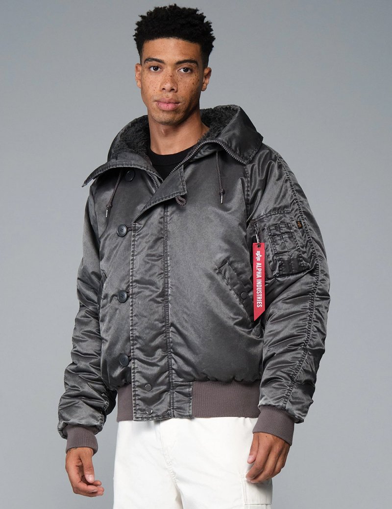 N-2B BATTLEWASH PARKA (HERITAGE FIT)