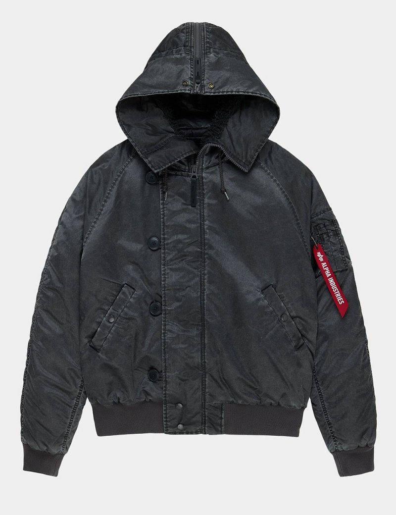 N-2B BATTLEWASH PARKA (HERITAGE FIT)