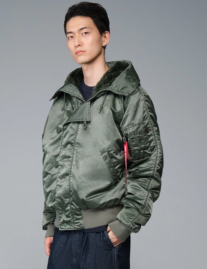 N-2B BATTLEWASH PARKA (HERITAGE FIT)