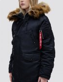 Куртка зимняя N-3B W PARKA / Black