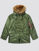 Зимняя куртка N-3B PARKA / Sage