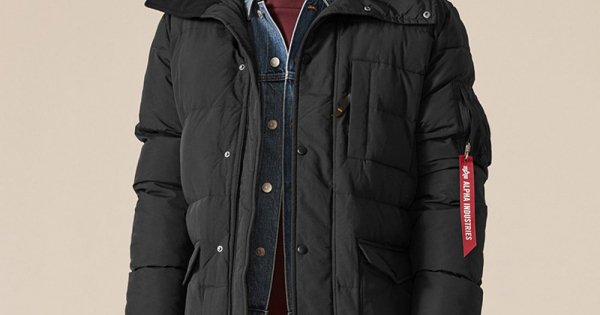 AIPHA N−3B Зимова куртка N-3B QUILTED PARKA Alpha industries™ колір