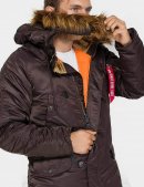 Зимняя куртка PARKA N-3B SLIM FIT / Deep brown
