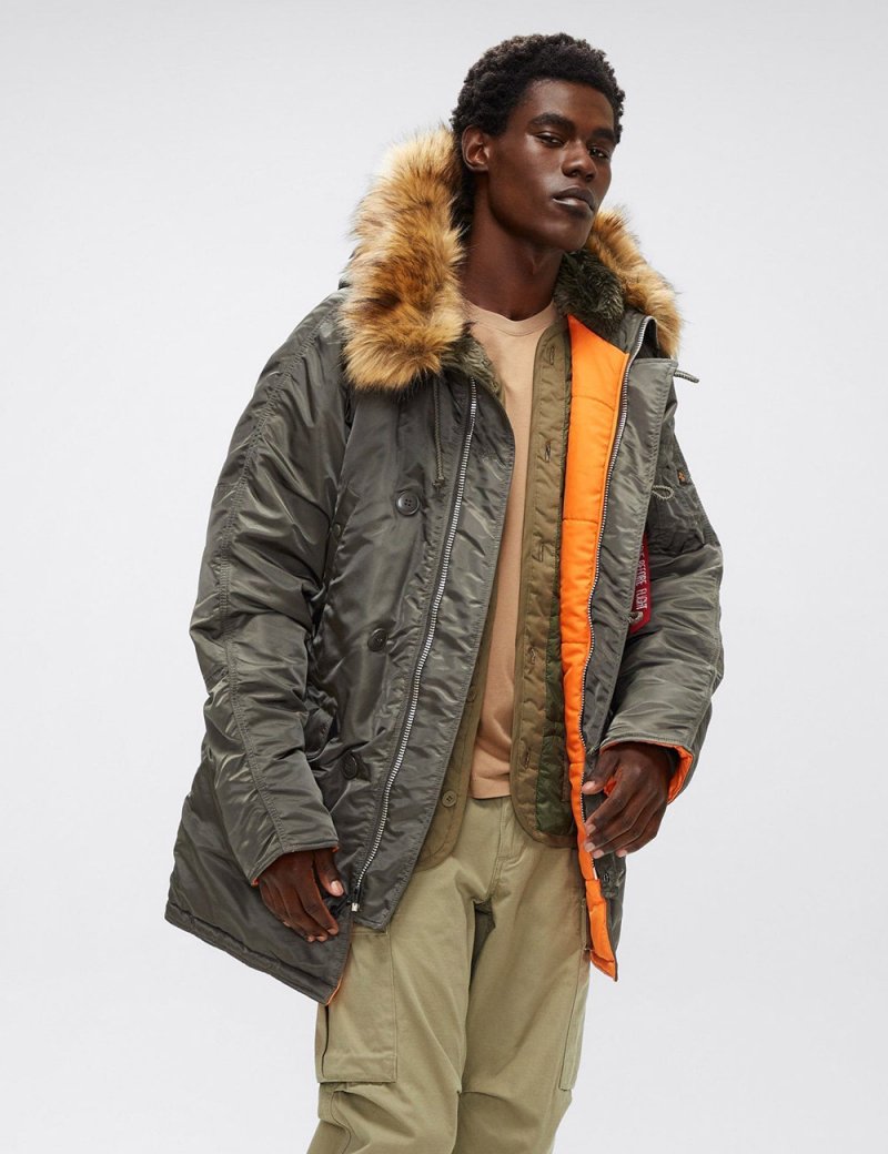 N-3B SLIM FIT PARKA