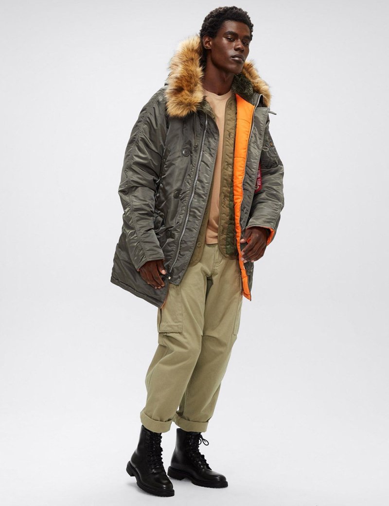 N-3B SLIM FIT PARKA