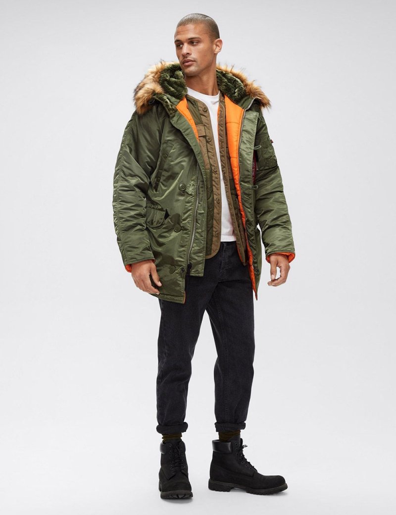 N-3B SLIM FIT PARKA