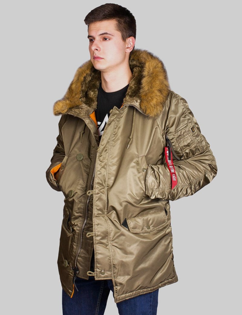 N-3B SLIM FIT PARKA