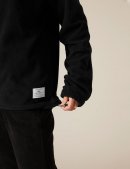 Пуловер флисовый QUARTER ZIP FLEECE / Black