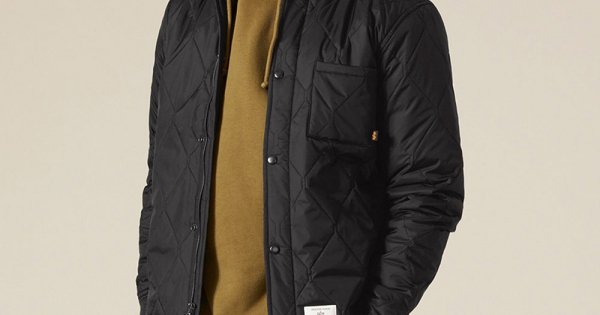 Стьогана куртка QUILTED UTILITY JACKET / Black Alpha industries