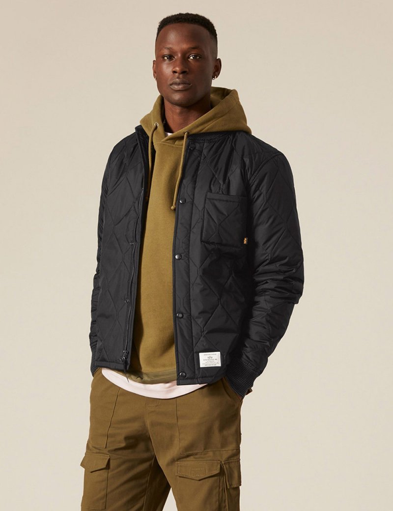 QUILTED UTILITY JACKET