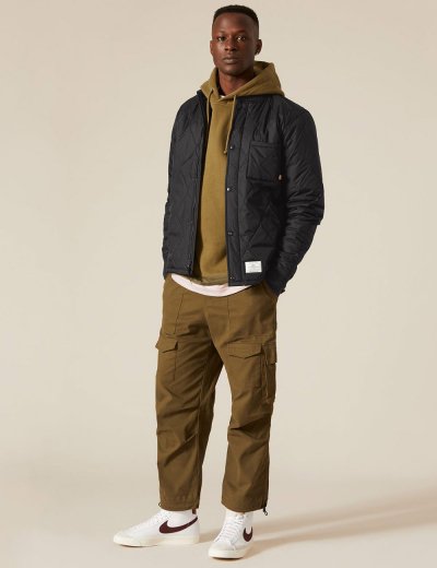 QUILTED UTILITY JACKET QUILTED UTILITY JACKET