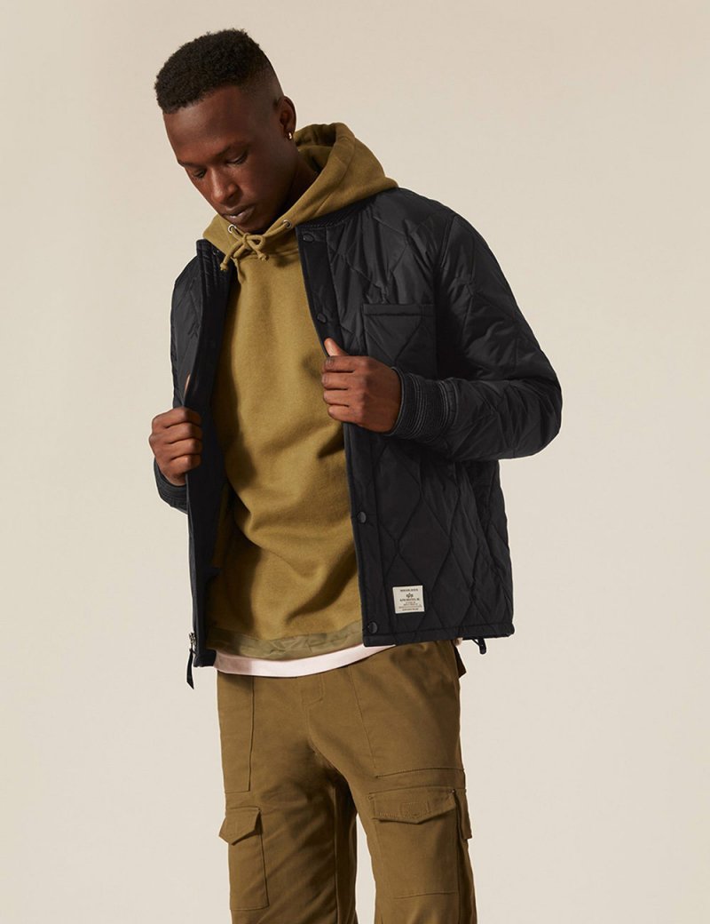 QUILTED UTILITY JACKET