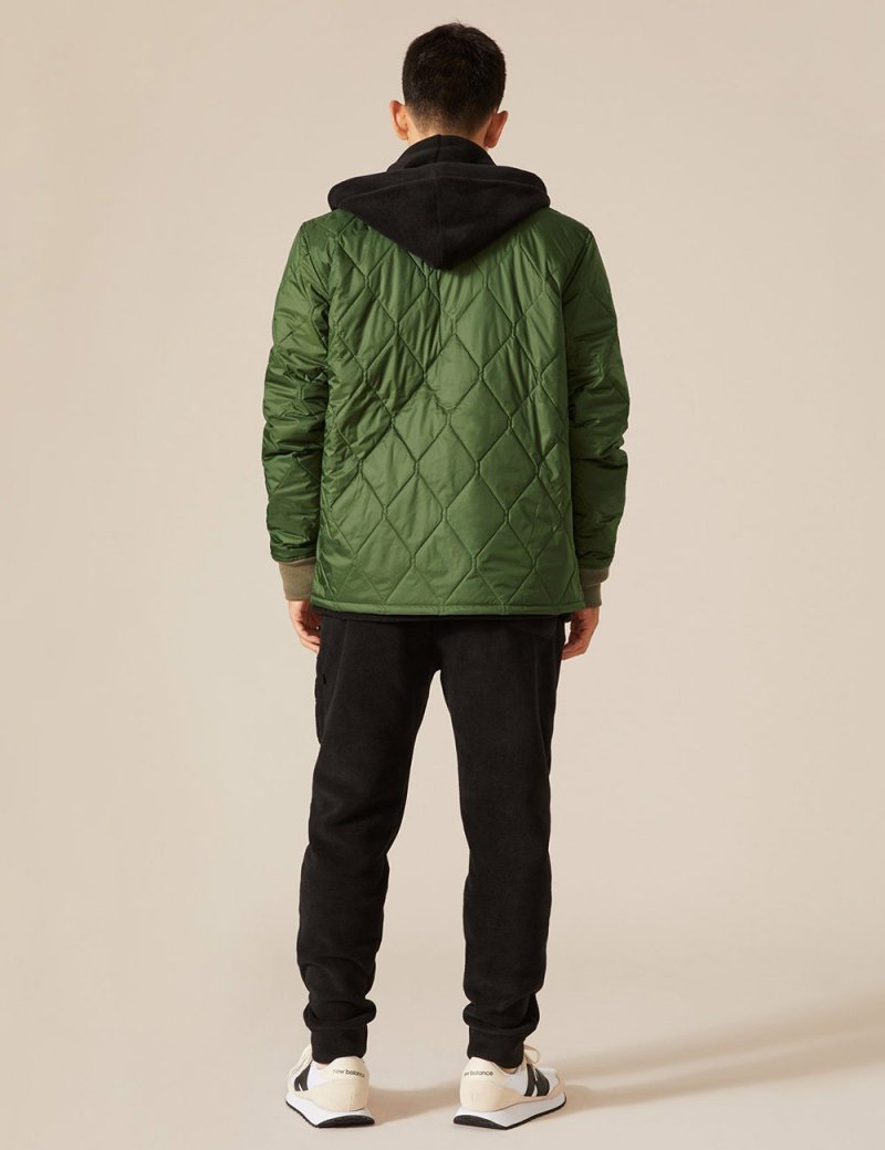 QUILTED UTILITY JACKET