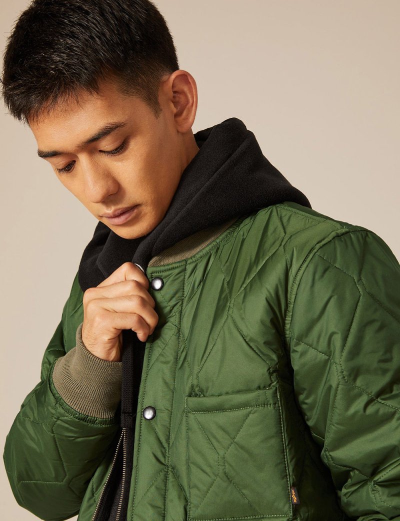 QUILTED UTILITY JACKET