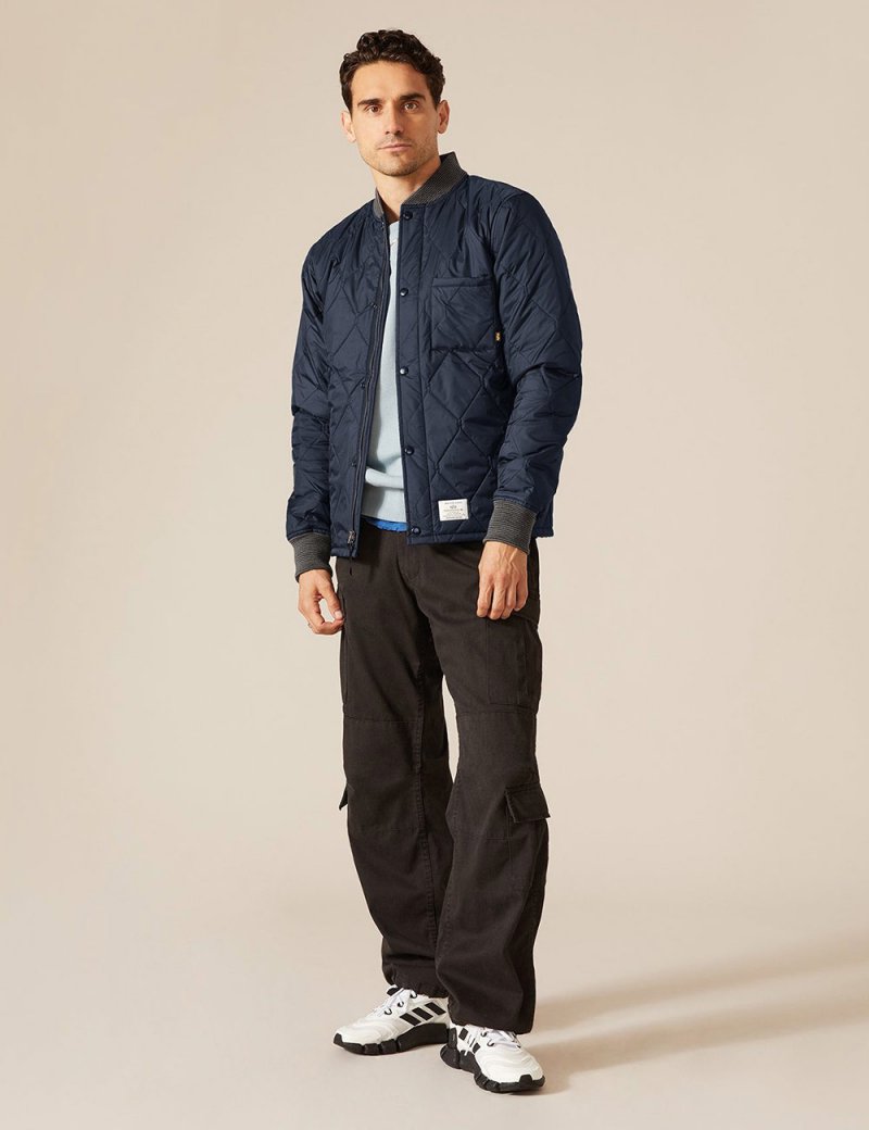 QUILTED UTILITY JACKET