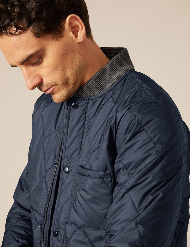 QUILTED UTILITY JACKET