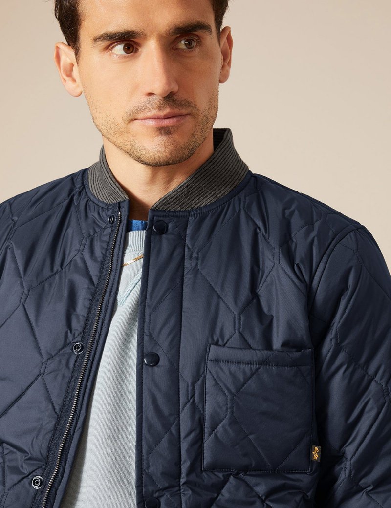 QUILTED UTILITY JACKET