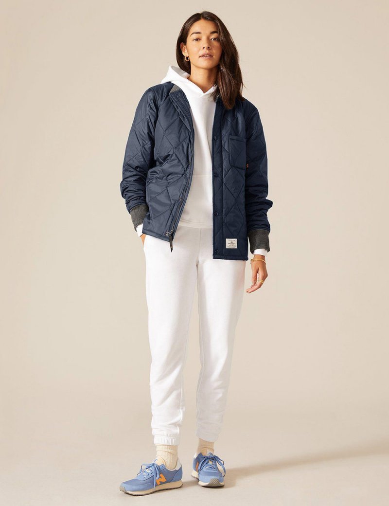 QUILTED UTILITY JACKET W