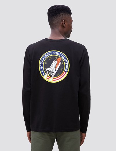 SPACE SHUTTLE LONG SLEEVE TEE SPACE SHUTTLE LONG SLEEVE TEE
