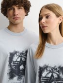 RELAXED FADED PRINT TEE 