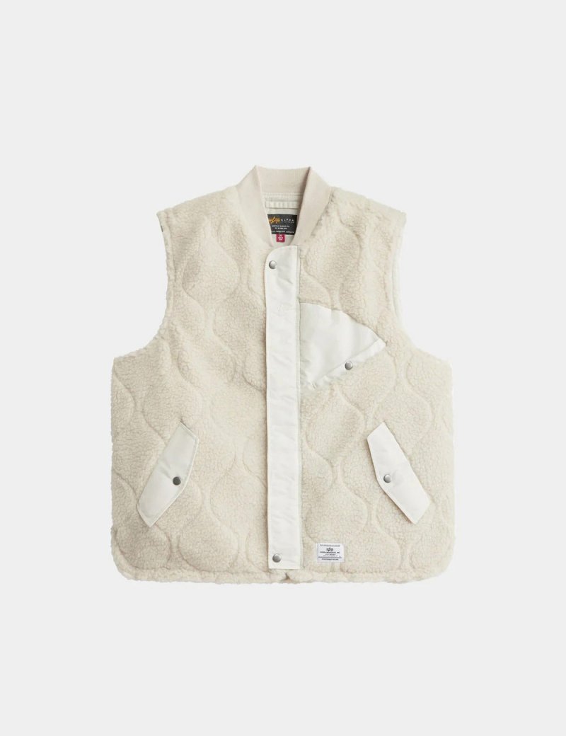 SHERPA ONION QUILTING VEST SHERPA ONION QUILTING VEST