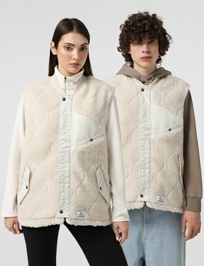 SHERPA ONION QUILTING VEST