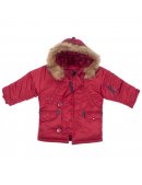 Детская куртка YOUTH N-3B PARKA / Commander Red