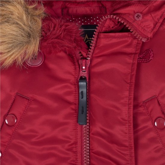 YOUTH N-3B PARKA / Commander Red