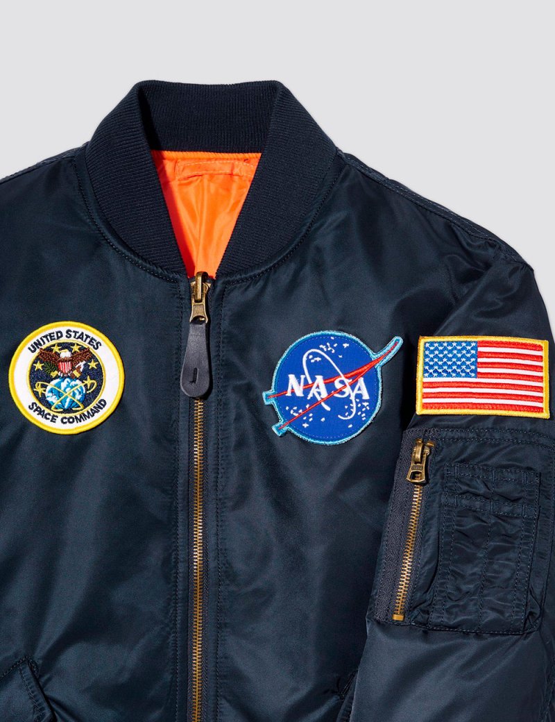 YOUTH MA-1 NASA BOMBER JACKET